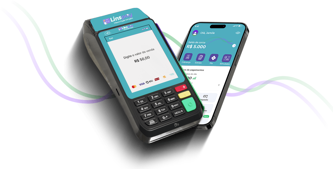 nossas maquininhas - lins pay